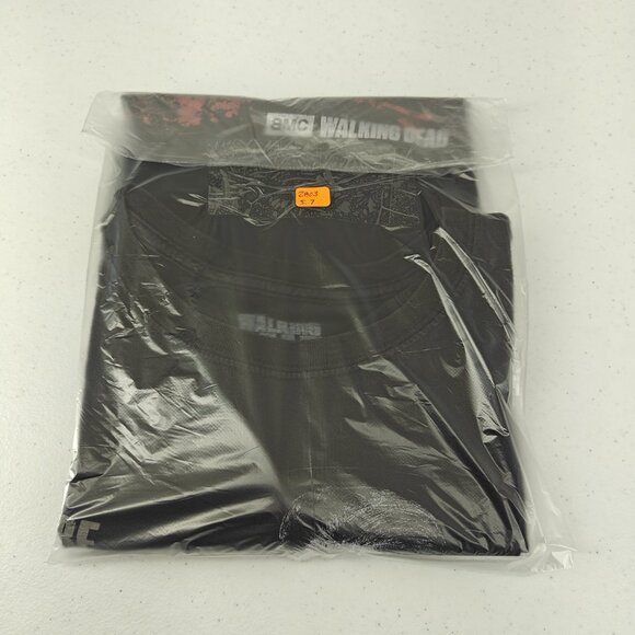 The Walking Dead Shirt Mens Large Black Graphic Print Negan Lucille You Are Mine - Picture 13 of 14